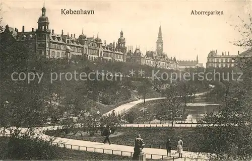 AK / Ansichtskarte Kobenhavn Aborreparken Kobenhavn