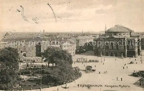 AK / Ansichtskarte Kobenhavn Kongens Nytorv Kobenhavn