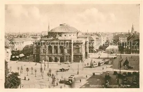 AK / Ansichtskarte Kobenhavn Kongens Nytorv Kobenhavn