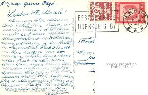 AK / Ansichtskarte Ebeltoft Det Gamle Radhus Ebeltoft