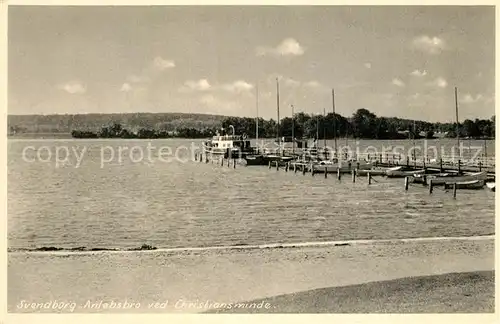 AK / Ansichtskarte Svendborg Anlegestelle Christiansminde Svendborg