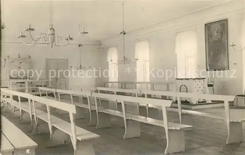 AK / Ansichtskarte Christiansfeld_Daenemark Kirche Betsaal Christiansfeld_Daenemark