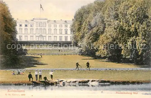 AK / Ansichtskarte Kobenhavn frederiksborg Slot Kobenhavn