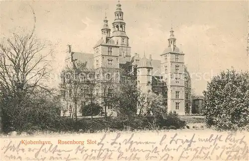AK / Ansichtskarte Kjobenhavn Rosenborg Slot Kjobenhavn