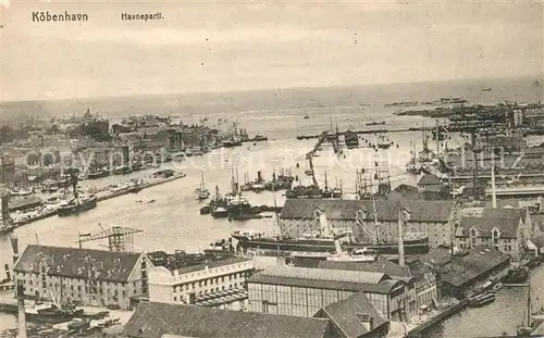 AK / Ansichtskarte Kobenhavn Havn Panorama Kobenhavn