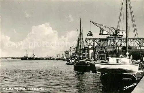 AK / Ansichtskarte Aalborg Havn Panorama Aalborg