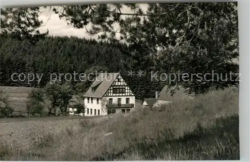 AK / Ansichtskarte Didoll Gasthof Pension Luftkurort Wittgensteiner Bergland Didoll