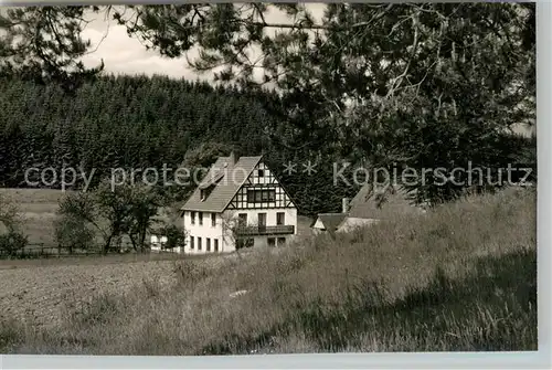 AK / Ansichtskarte Didoll Gasthof Pension Didoll Wittgensteiner Bergland Didoll