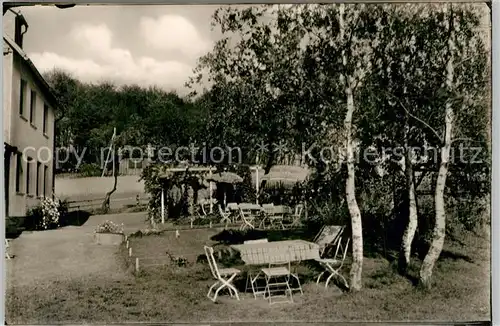 AK / Ansichtskarte Didoll Gasthof Pension Didoll Gartenterrasse Wittgensteiner Bergland Didoll