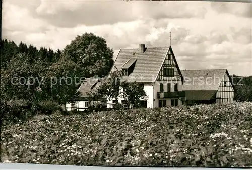 AK / Ansichtskarte Didoll Gasthof Pension Didoll im Wittgensteiner Bergland Didoll
