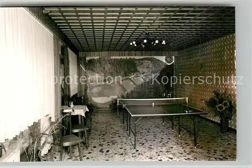 AK / Ansichtskarte Bad_Berleburg Hotel Hagedorn Tischtennis Bad_Berleburg