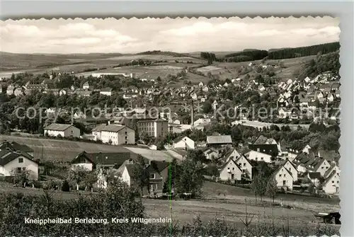 AK / Ansichtskarte Bad_Berleburg Panorama Kneippheilbad Bad_Berleburg