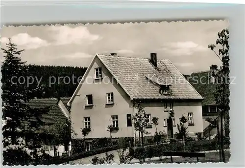 AK / Ansichtskarte Bad_Berleburg Pension Schlapbach Kneippkurort Bad_Berleburg