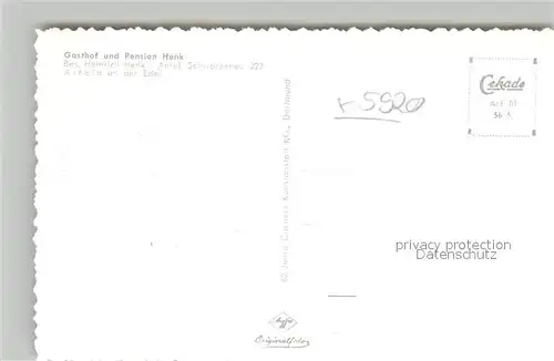 AK / Ansichtskarte Arfeld Panorama Arfeld