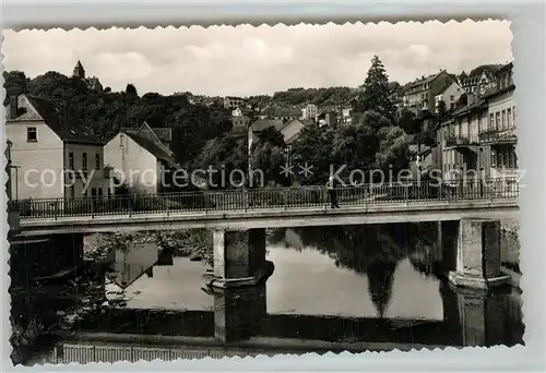 AK / Ansichtskarte Kyllburg_Rheinland Pfalz Kyll Bruecke Luft  und Kneippkurort Kyllburg_Rheinland Pfalz