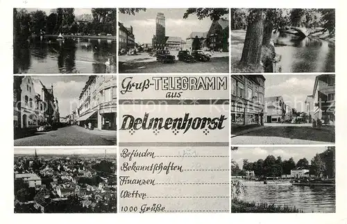 AK / Ansichtskarte Delmenhorst Rathaus Stadtnaischt Delmenhorst