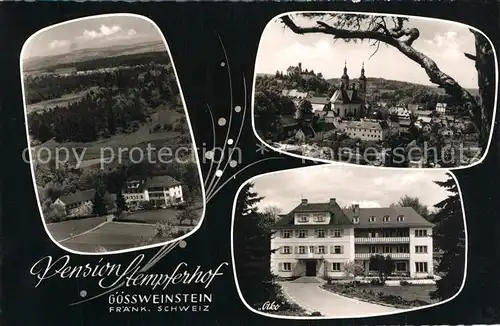 AK / Ansichtskarte Goessweinstein Pension Stempferhof Goessweinstein