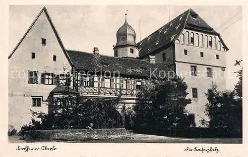 AK / Ansichtskarte Forchheim_Oberfranken Kaiserpfalz Forchheim Oberfranken