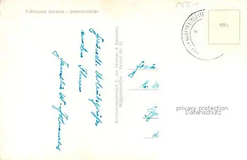 AK / Ansichtskarte Unterleinleiter Jugendgesundungsheim Panorama Unterleinleiter