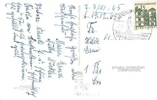 AK / Ansichtskarte Waischenfeld Panorama Waischenfeld