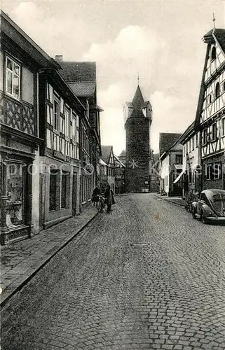 AK / Ansichtskarte Herzogenaurach Hauptstrasse Fehnturm Herzogenaurach