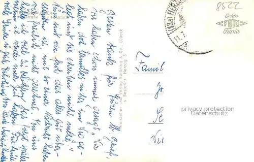 AK / Ansichtskarte Herzogenaurach Hauptstrasse Fehnturm Herzogenaurach