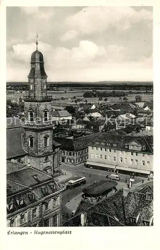 AK / Ansichtskarte Erlangen Hugenottenplatz Erlangen