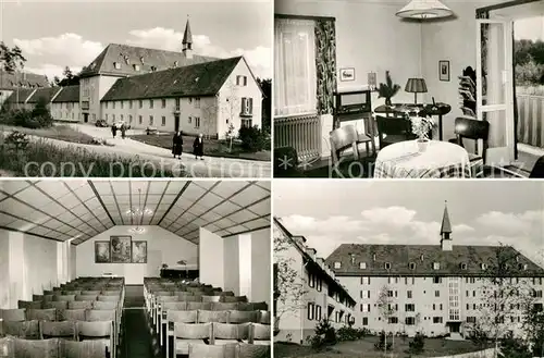 AK / Ansichtskarte Rummelsberg Feierabendhaus Wohnzimmer Betsaal  Rummelsberg