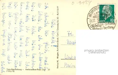 AK / Ansichtskarte Neukirchen_Erzgebirge Kindergarten 