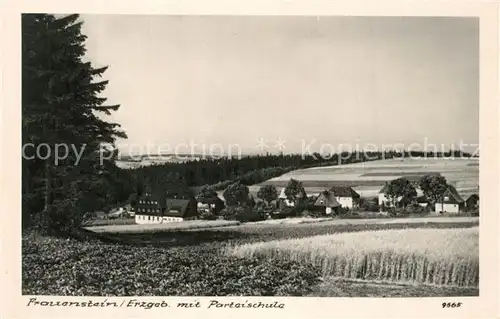 AK / Ansichtskarte Frauenstein_Sachsen Panorama Parteischule Frauenstein_Sachsen