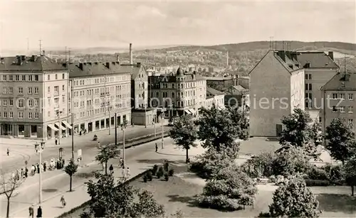 AK / Ansichtskarte Plauen_Vogtland Bahnhofstrasse Plauen_Vogtland