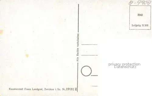 AK / Ansichtskarte Plauen_Vogtland Postplatz Bahnhofstrasse Strassenbahn Plauen_Vogtland