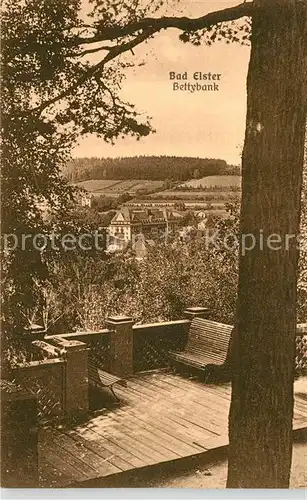 AK / Ansichtskarte Elster_Bad Bettybank Elster_Bad