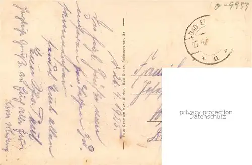 AK / Ansichtskarte Elster_Bad Haus Wahnfried mit Forellenteich Elster_Bad