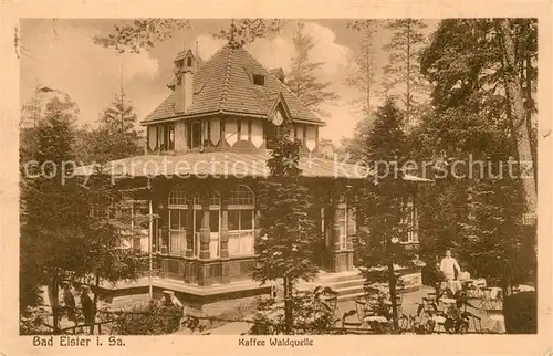 AK / Ansichtskarte Elster_Bad Kaffee Waldquelle Elster_Bad