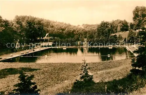 AK / Ansichtskarte Wolkenstein_Erzgebirge Schwimmbad Wolkenstein_Erzgebirge