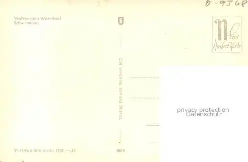 AK / Ansichtskarte Wolkenstein_Erzgebirge Schwimmbad Wolkenstein_Erzgebirge