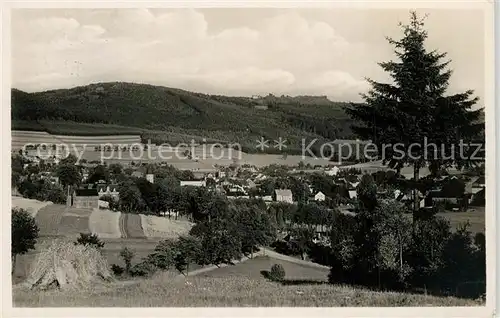 AK / Ansichtskarte Erlbach_Vogtland Panorama Erlbach_Vogtland