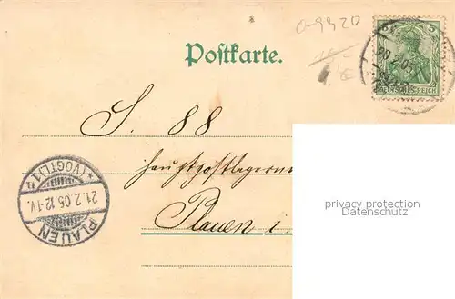 AK / Ansichtskarte Oelsnitz_Vogtland Schloss Voigtsberg  Oelsnitz_Vogtland