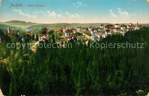 AK / Ansichtskarte Jocketa Panorama Jocketa