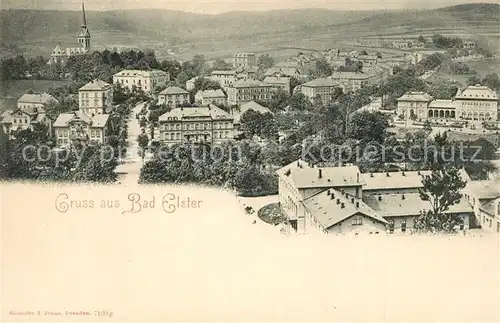 AK / Ansichtskarte Bad_Elster Panorama Bad_Elster