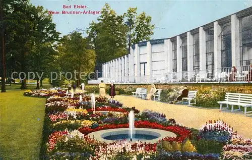 AK / Ansichtskarte Bad_Elster Neue Brunnen Anlagen Bad_Elster