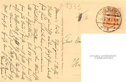 AK / Ansichtskarte Bad_Elster Sanatorium Wandelhalle Bad_Elster