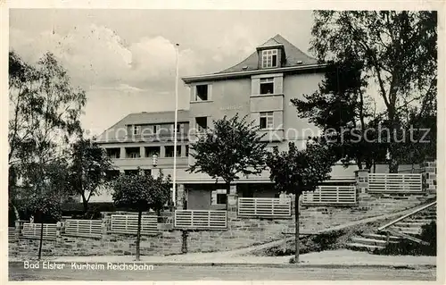 AK / Ansichtskarte Bad_Elster Kurheim Reichsbahn Bad_Elster