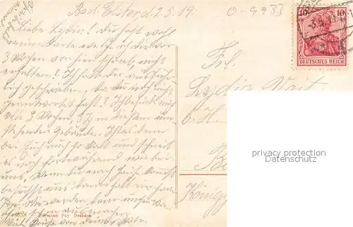 AK / Ansichtskarte Bad_Elster Sanatorium Koehler Bad_Elster