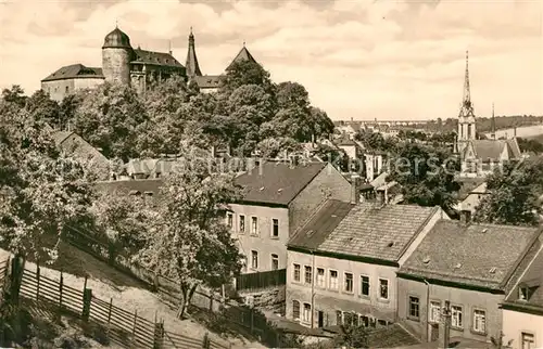 AK / Ansichtskarte Mylau Blick zur Burg Mylau