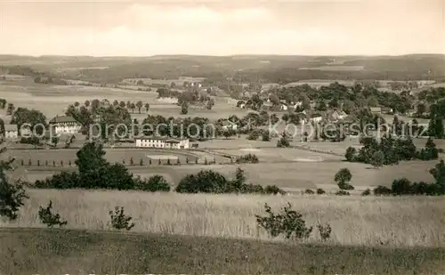 AK / Ansichtskarte Bergen_Auerbach Jugendherberge Panorama 