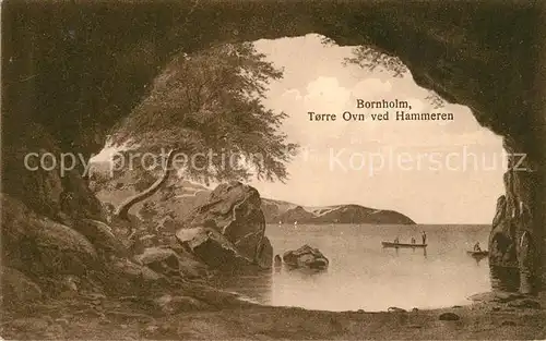 AK / Ansichtskarte Bornholm Torre Ovn ved Hammeren Bornholm