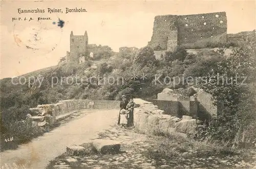 AK / Ansichtskarte Bornholm Hammershus Ruiner Bornholm