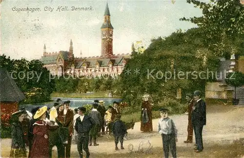 AK / Ansichtskarte Kobenhavn City Hall Kobenhavn